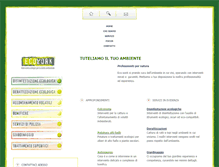 Tablet Screenshot of eco-work.it